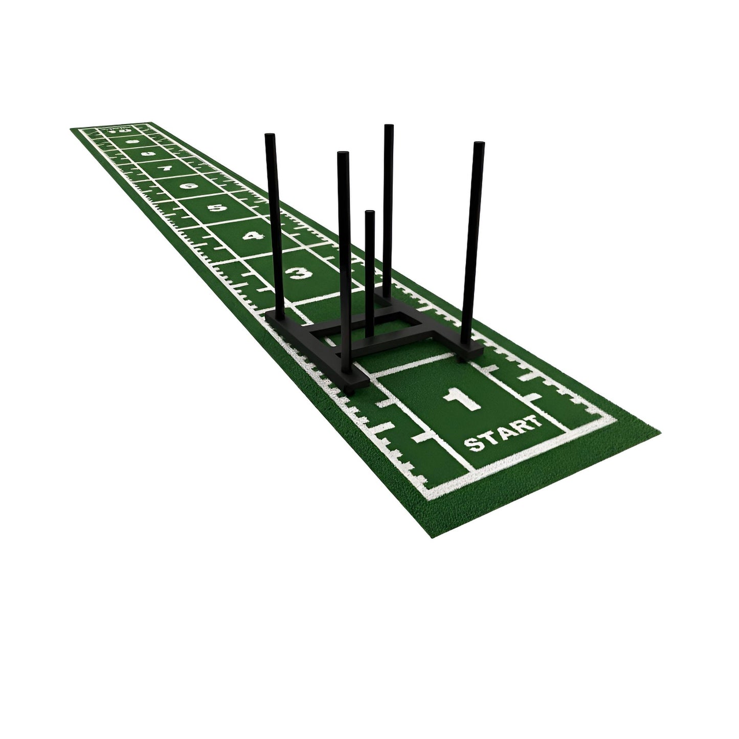 Weight Sledge & Track With Full Markings 1m x 10m