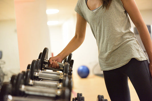 Adjustable dumbbell sets