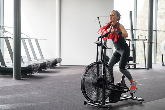 Assault fitness air bike - Woman-Exercise-Bike-Gym-Cycling-Training-Fitness