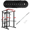 150kg Bumper Plates + Power Multi Cage + Olympic Barbell 6ft or 7ft