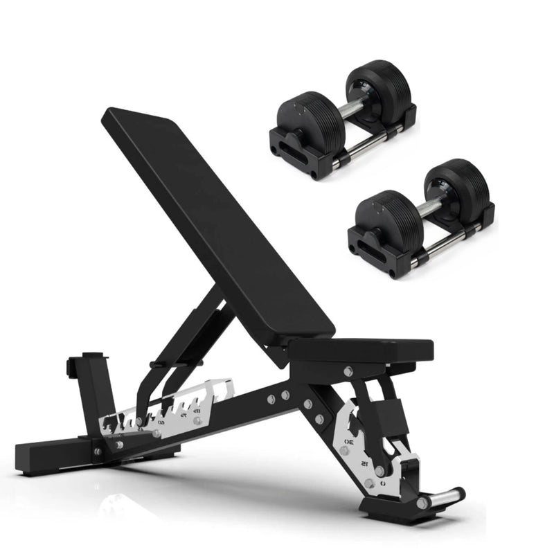 20kg Adjustable Dumbbells Pair with 1kg Increments