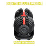 24kg Adjustable Dumbbells Pair