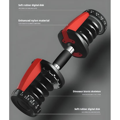 24kg Adjustable Dumbbells Pair