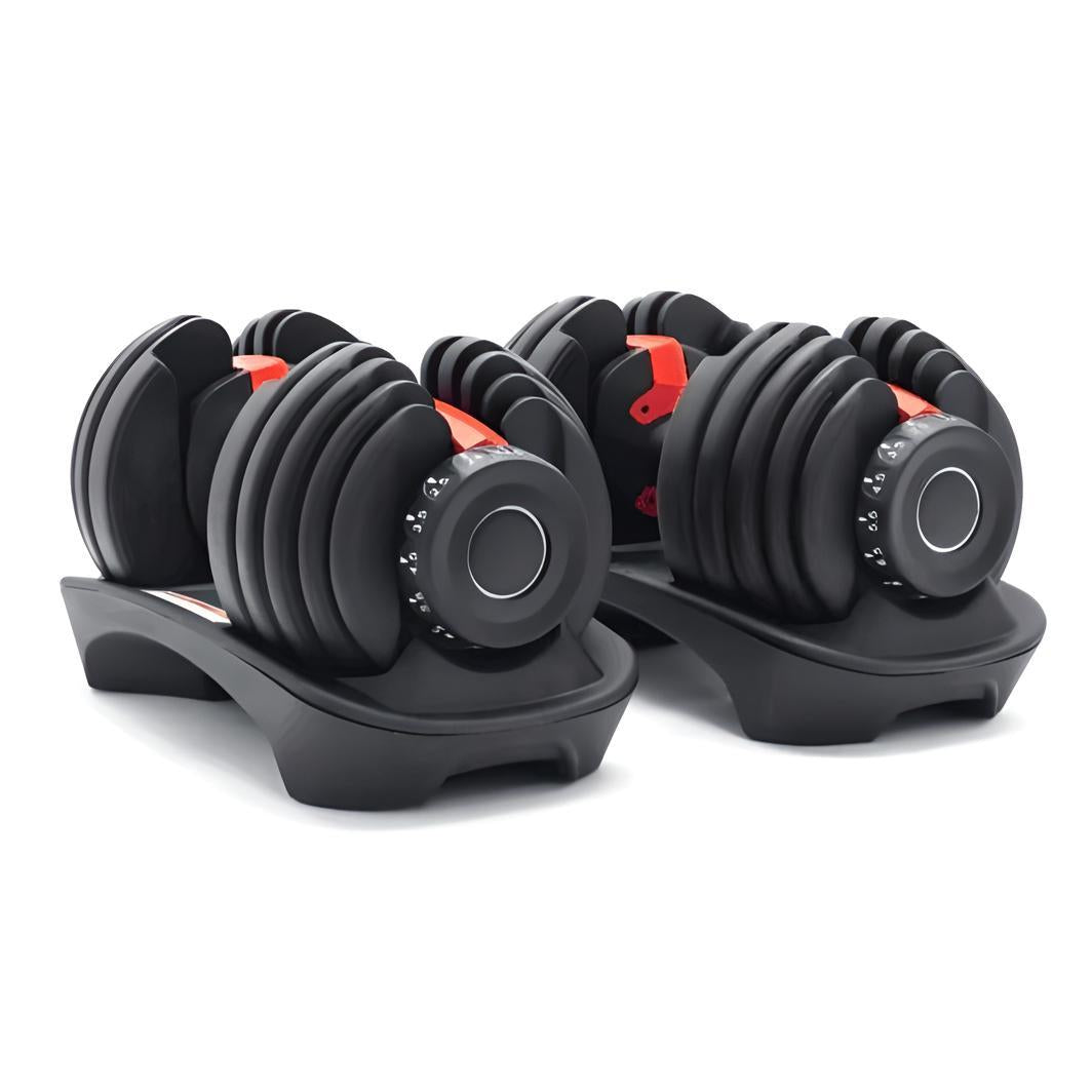 24kg Adjustable Dumbbells Pair