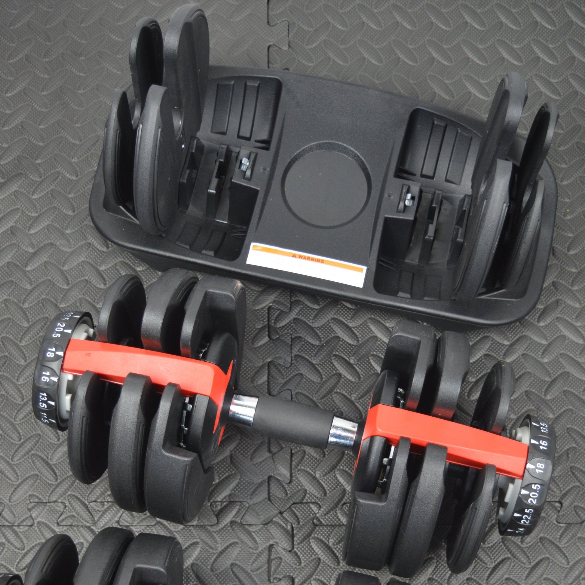 24kg Adjustable Dumbbells Pair