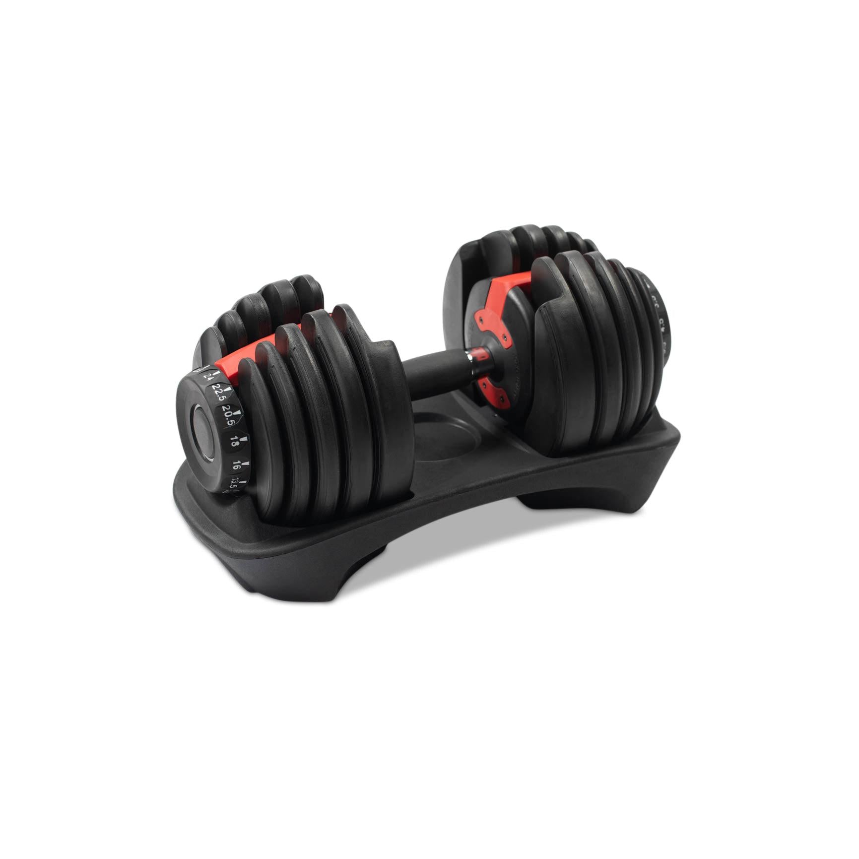 Adjustable Dumbbell Set kg Compact Home Gym Pair MUSCLEIQ