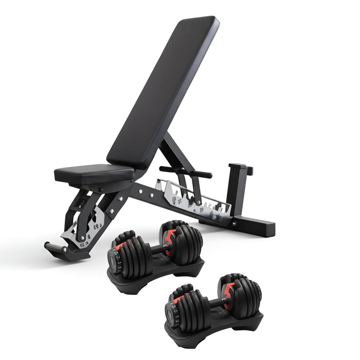 24kg Adjustable Dumbbells Pair