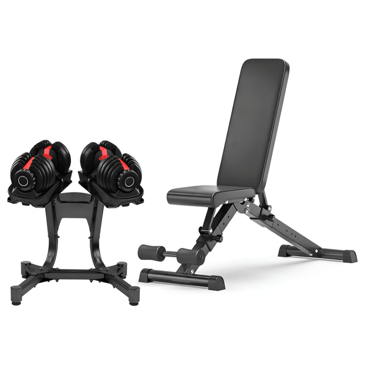 24kg Adjustable Dumbbells Pair