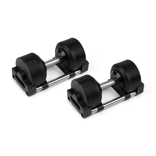 24kg Adjustable Dumbbells Pair with 1kg Increments