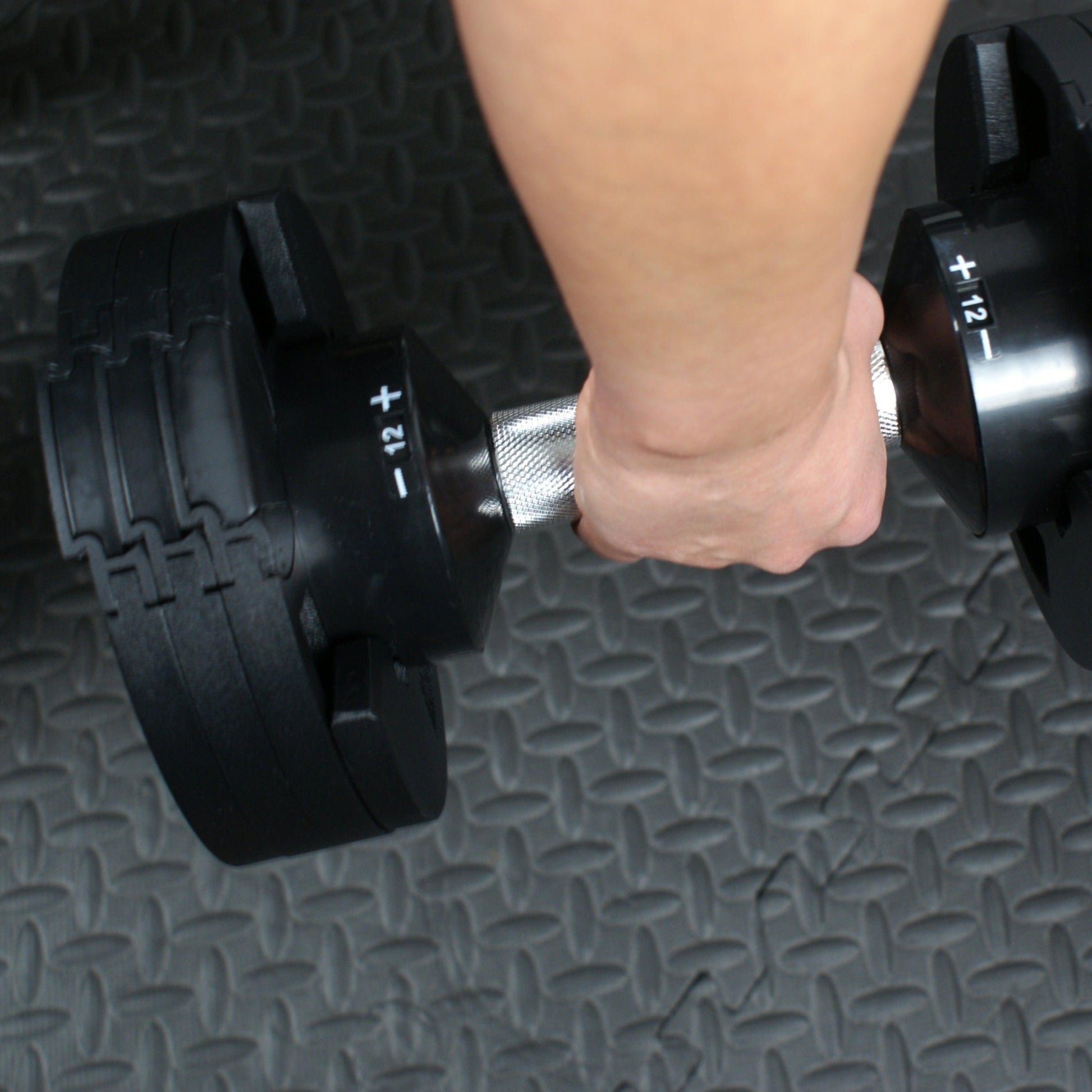 24kg Adjustable Dumbbells Pair with 2kg Increments