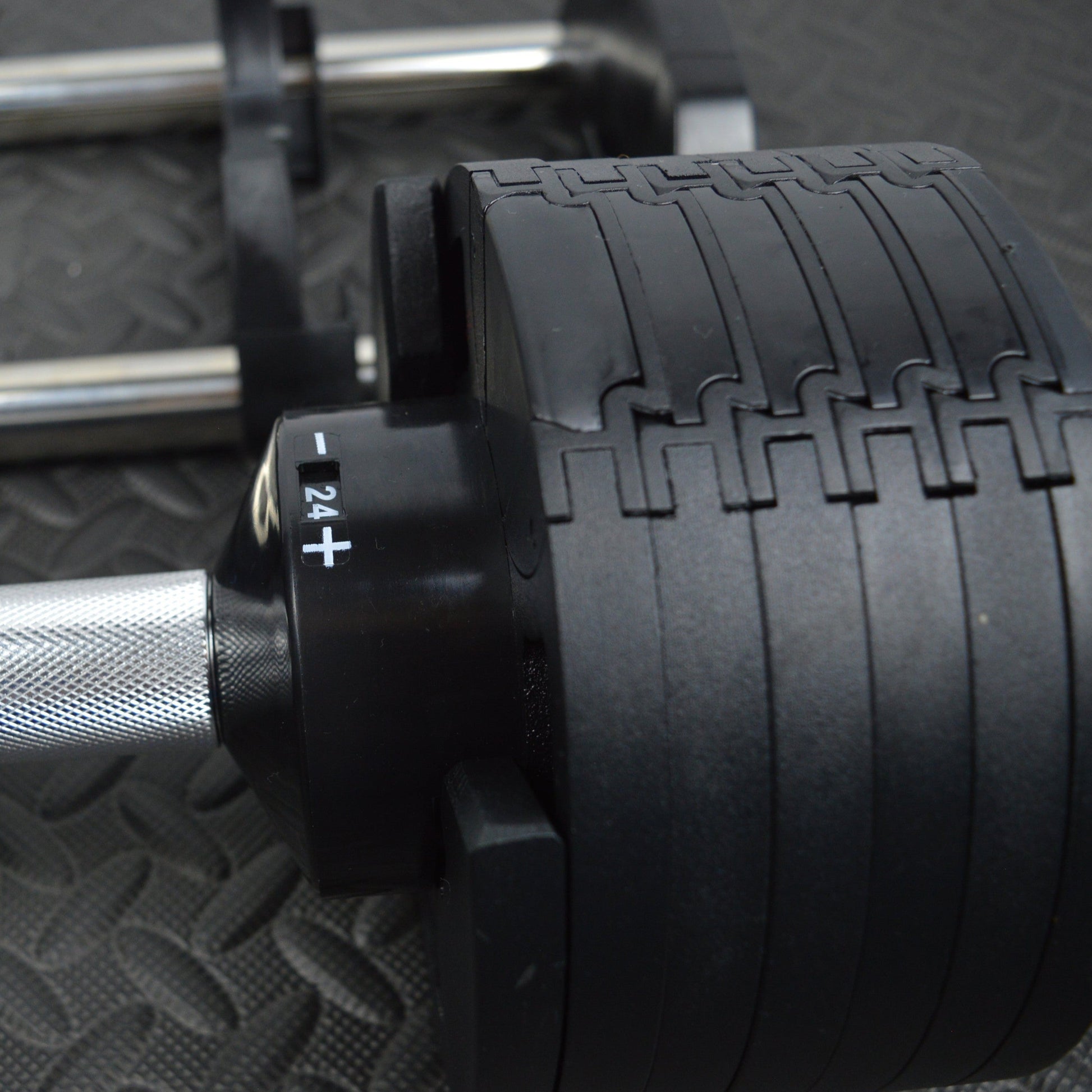 24kg Adjustable Dumbbells Pair with 2kg Increments