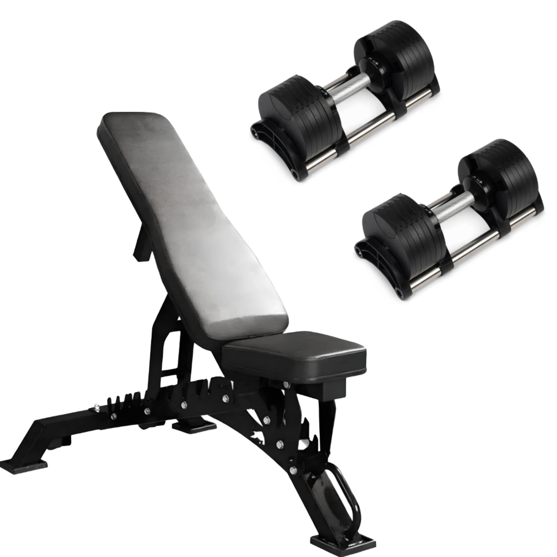 24kg Adjustable Dumbbells Pair with 2kg Increments