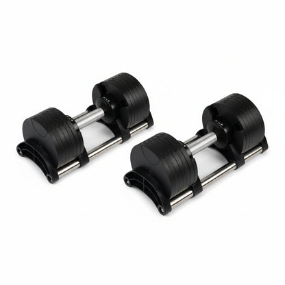 24kg Adjustable Dumbbells Pair with 2kg Increments