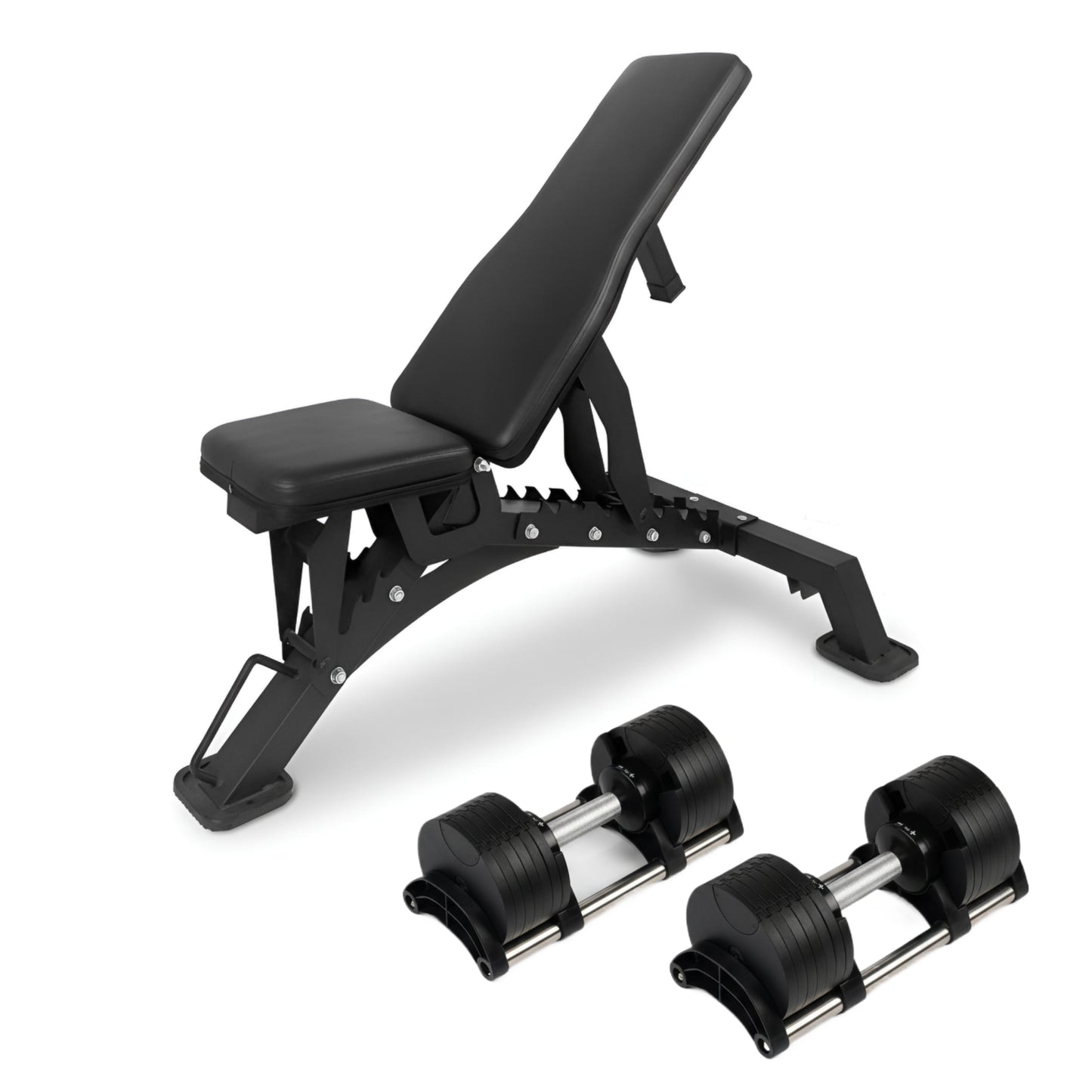 24kg Adjustable Dumbbells Pair with 2kg Increments