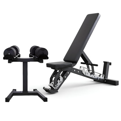 24kg Adjustable Dumbbells Pair with 2kg Increments