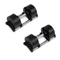 24kg Adjustable Dumbbells Pair with 2kg Increments