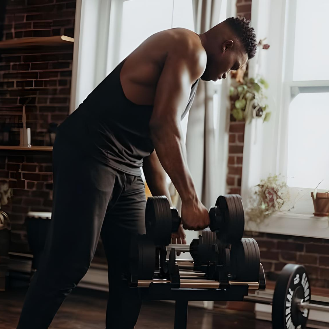 24kg Adjustable Dumbbells pair with 4kg Increments