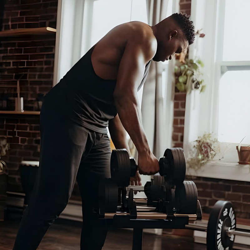 24kg Adjustable Dumbbells pair with 4kg Increments