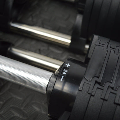 24kg Adjustable Dumbbells pair with 4kg Increments