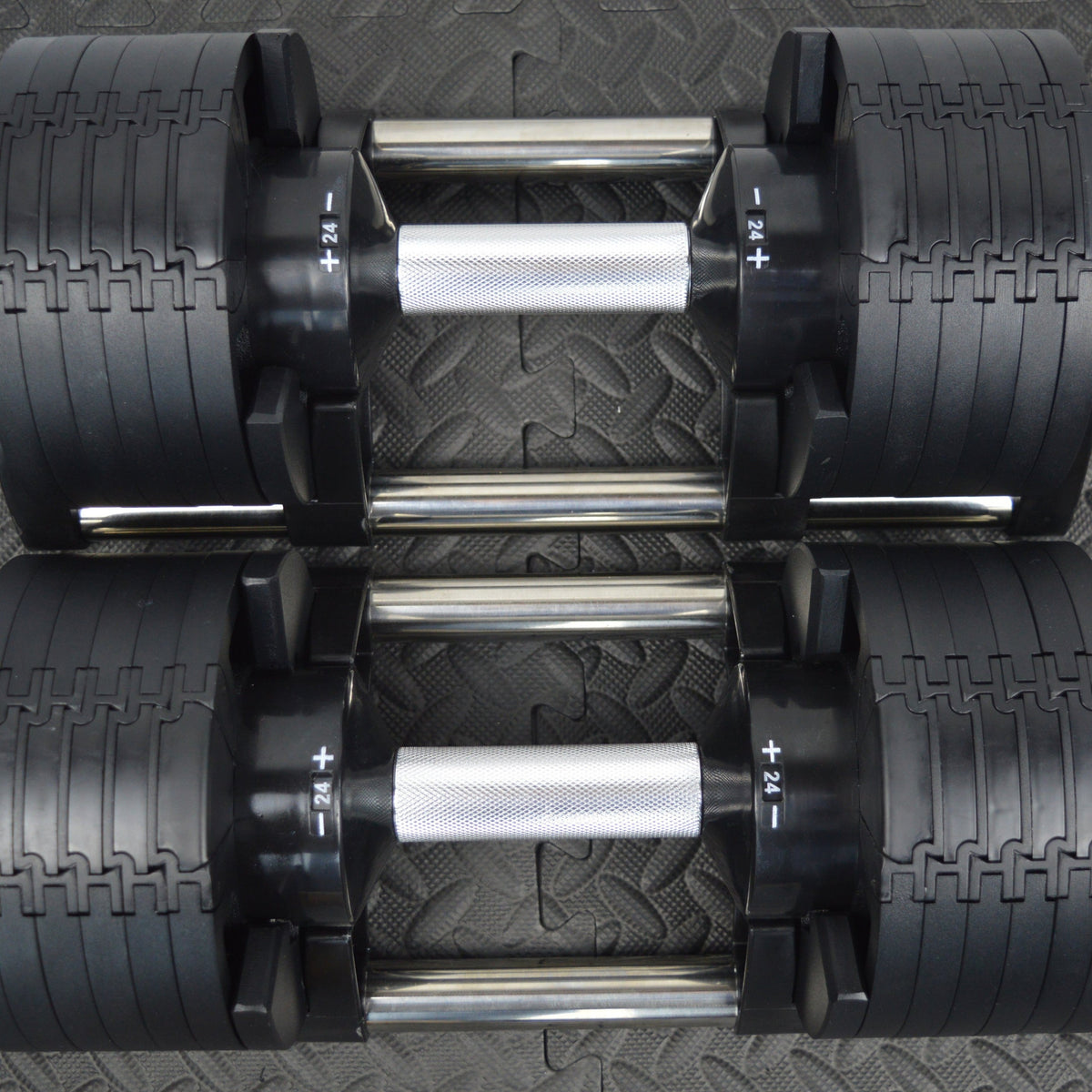 24kg Adjustable Dumbbells pair with 4kg Increments