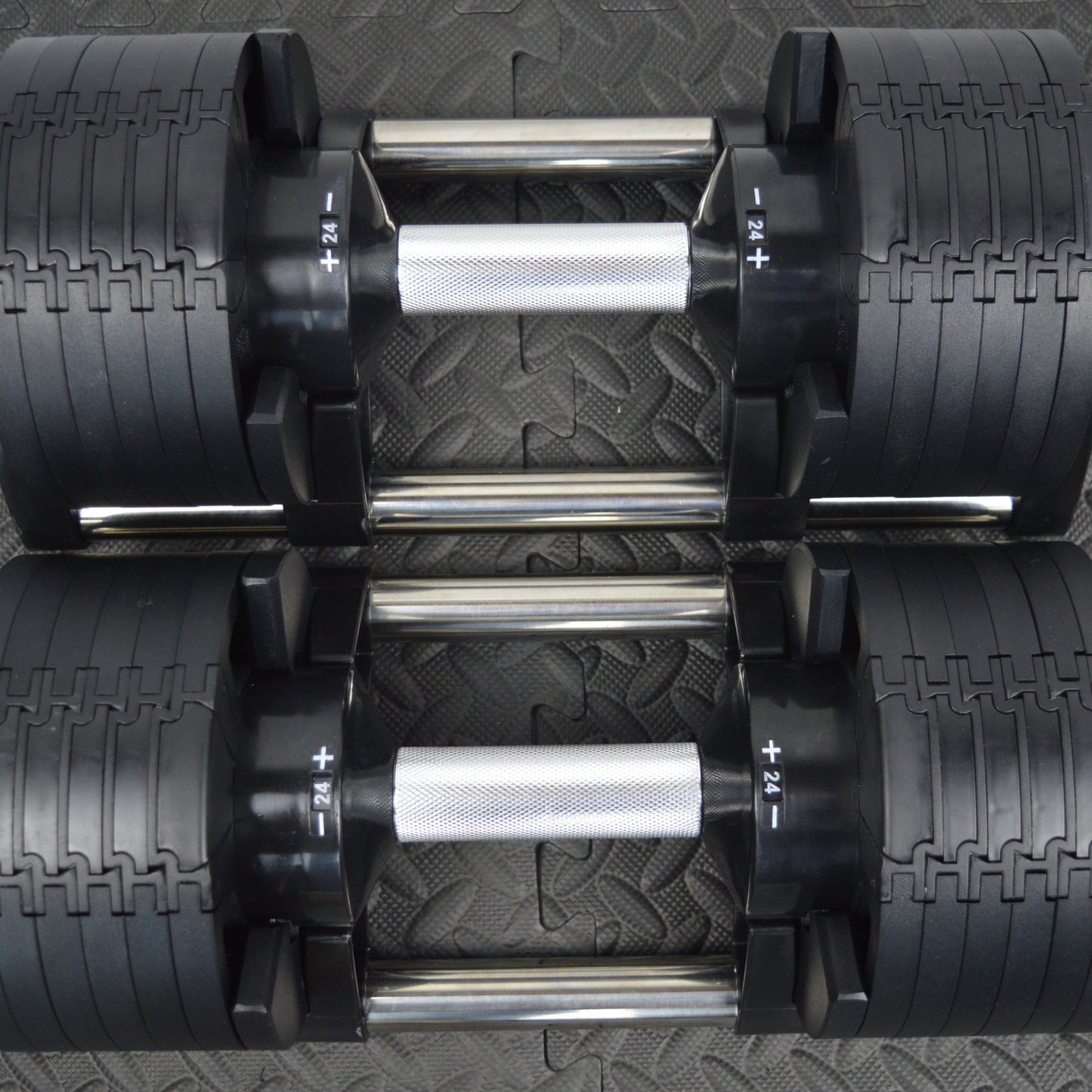 24kg Adjustable Dumbbells pair with 4kg Increments