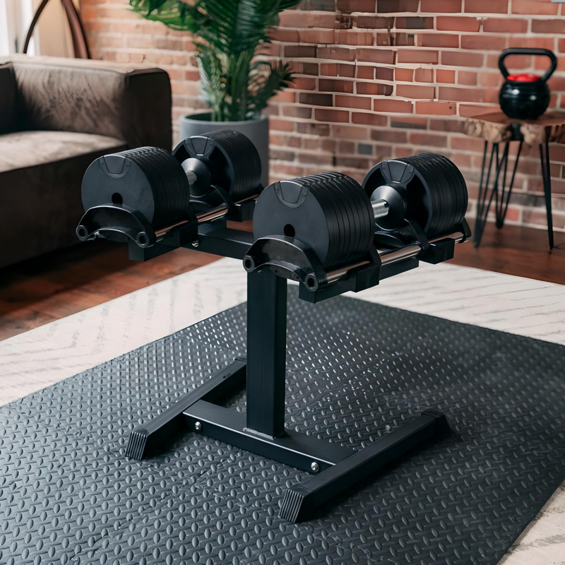 24kg Adjustable Dumbbells pair with 4kg Increments