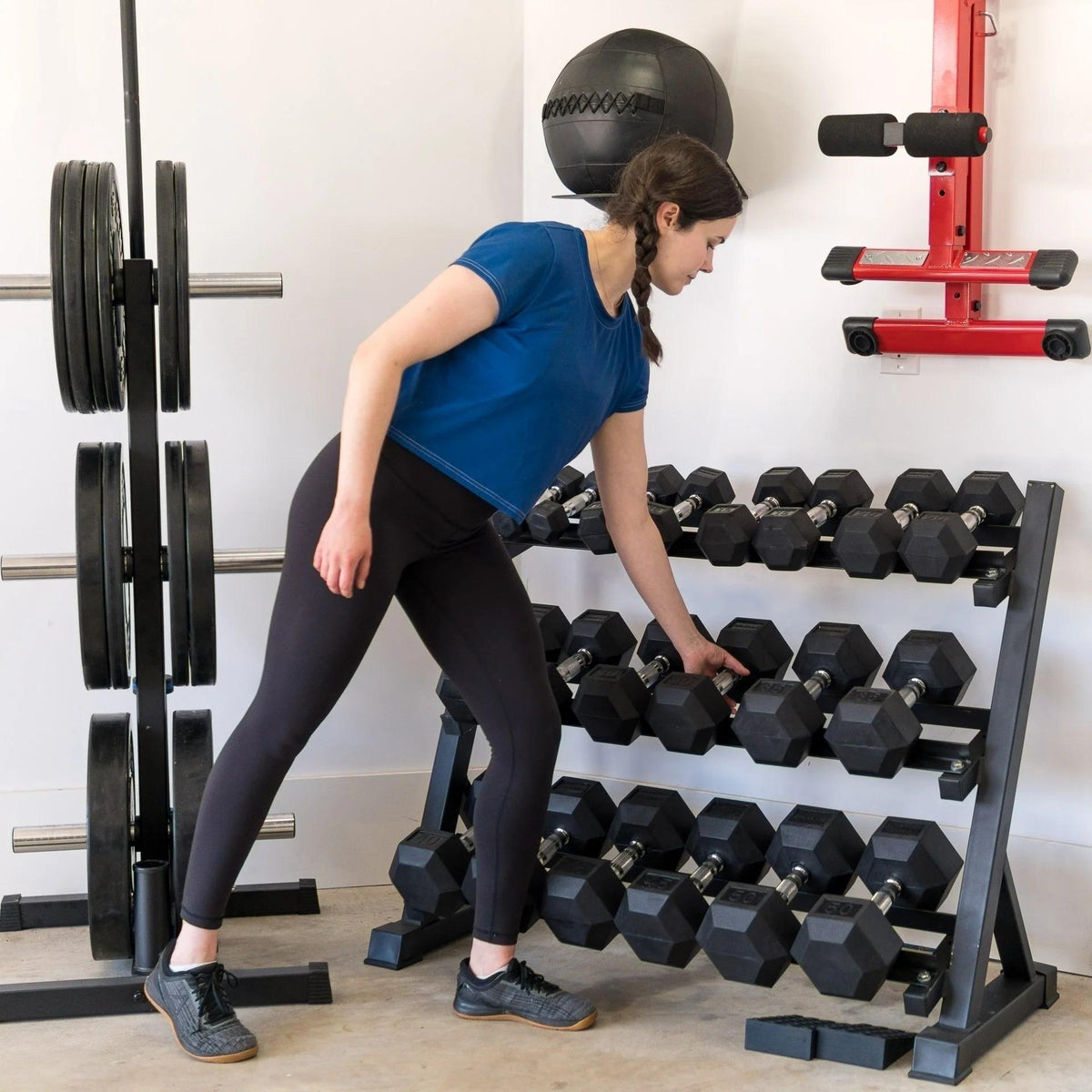3 Tier Dumbbell Weight Rack