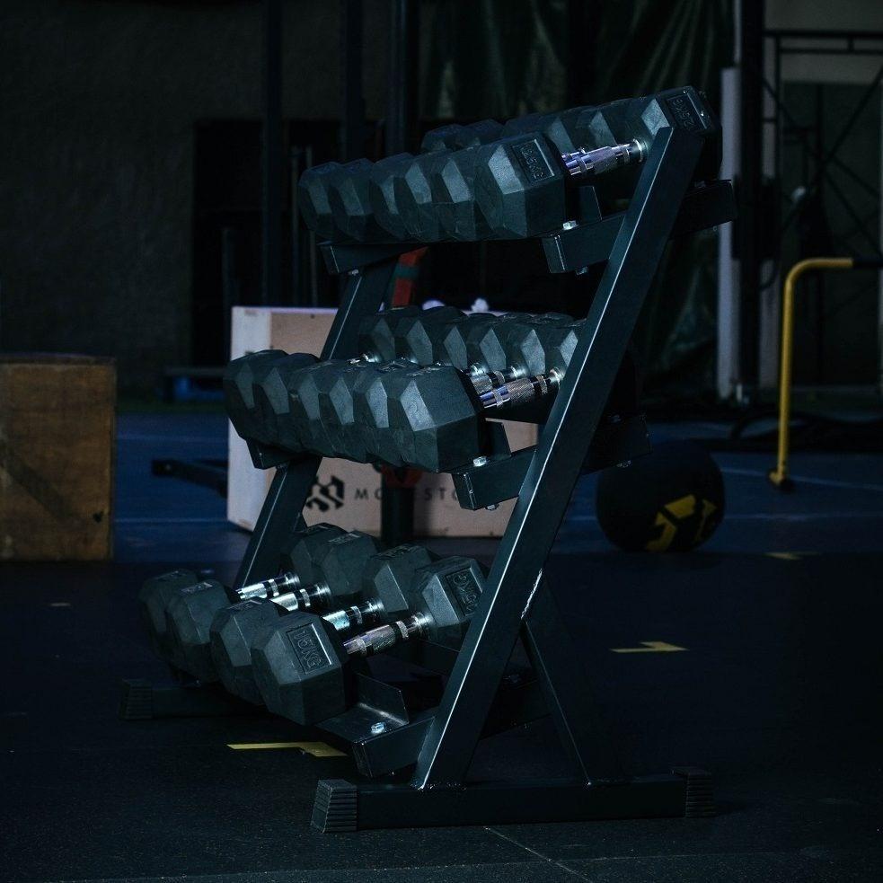 3 Tier Dumbbell Weight Rack