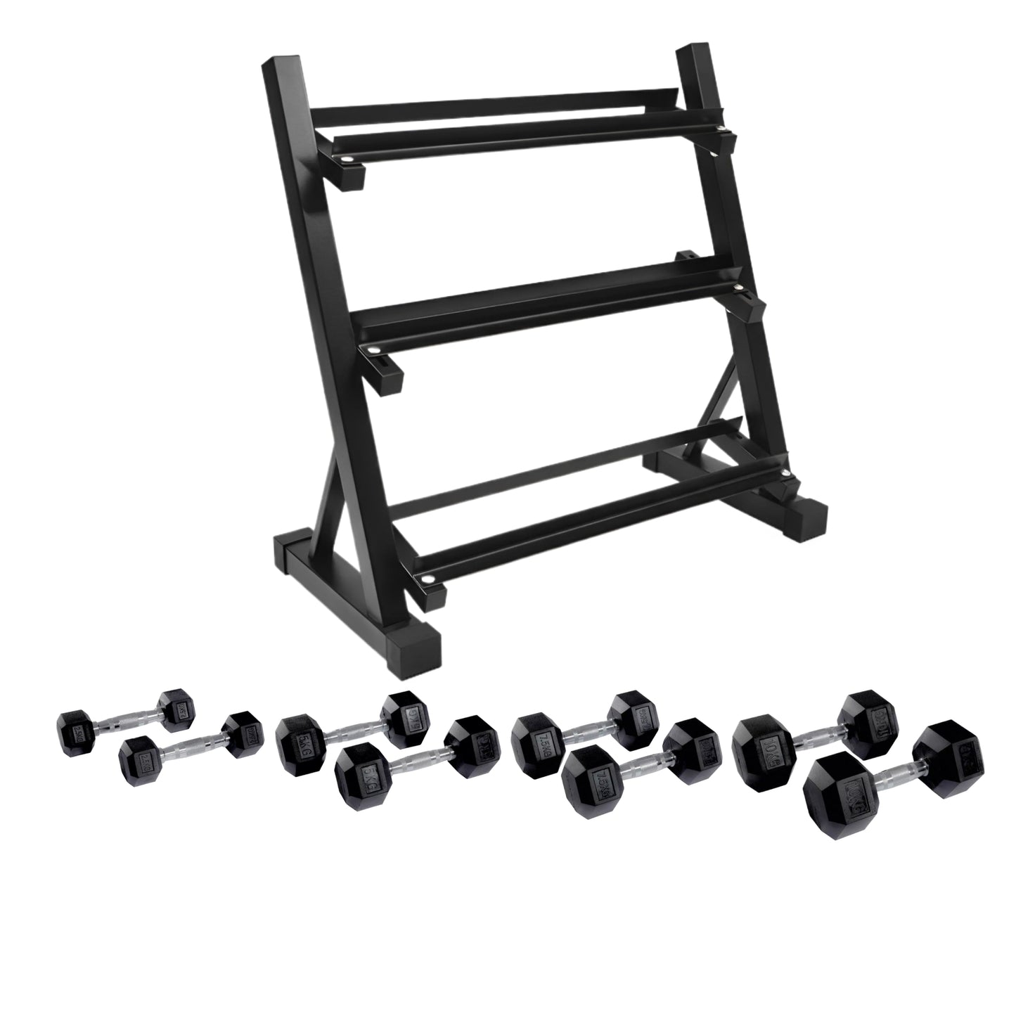 3 Tier Dumbbell Weight Rack