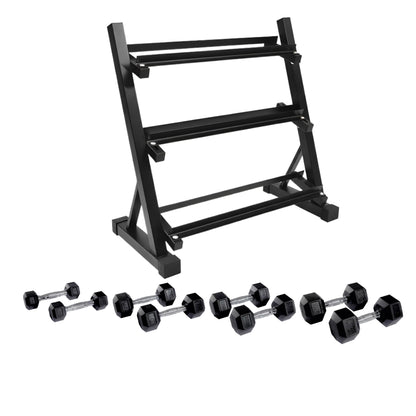 3 Tier Dumbbell Weight Rack