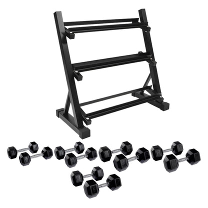 3 Tier Dumbbell Weight Rack