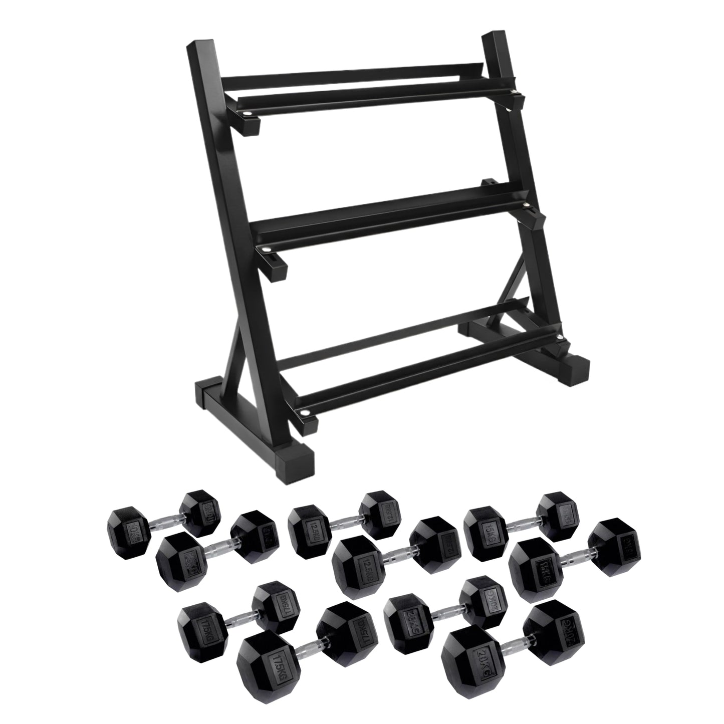 3 Tier Dumbbell Weight Rack