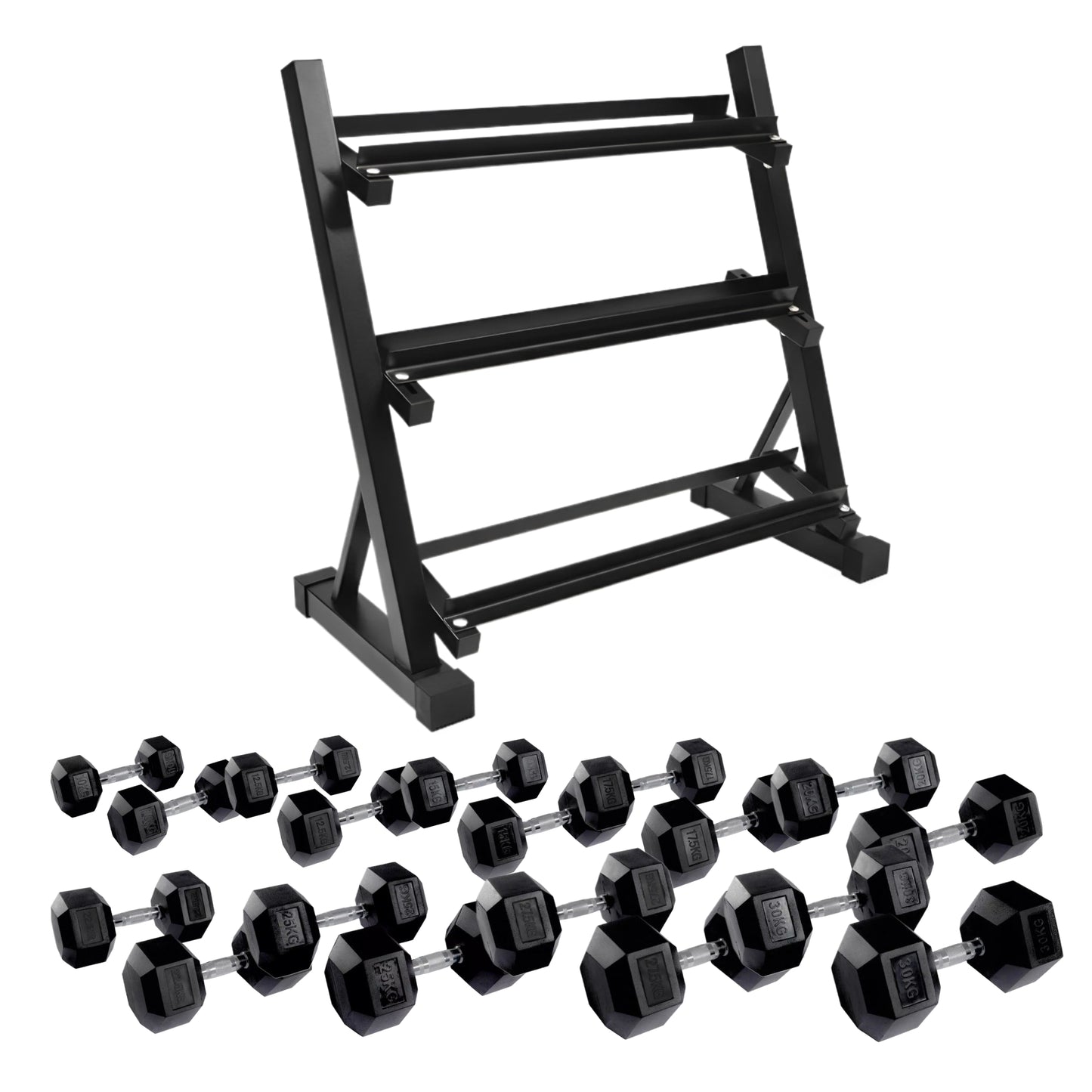 3 Tier Dumbbell Weight Rack