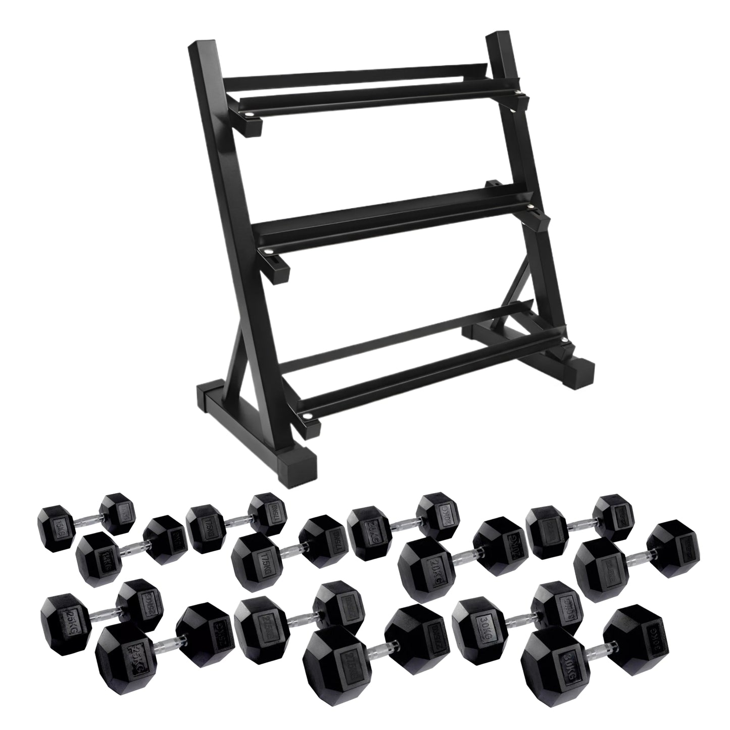 3 Tier Dumbbell Weight Rack
