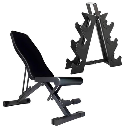 3 Tier Hex Dumbbell Tree Stand