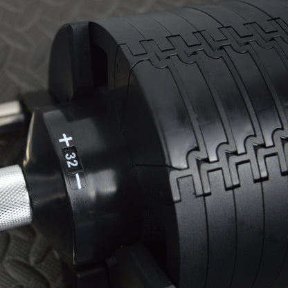 32kg Adjustable Dumbbell Pair 2kg Increments