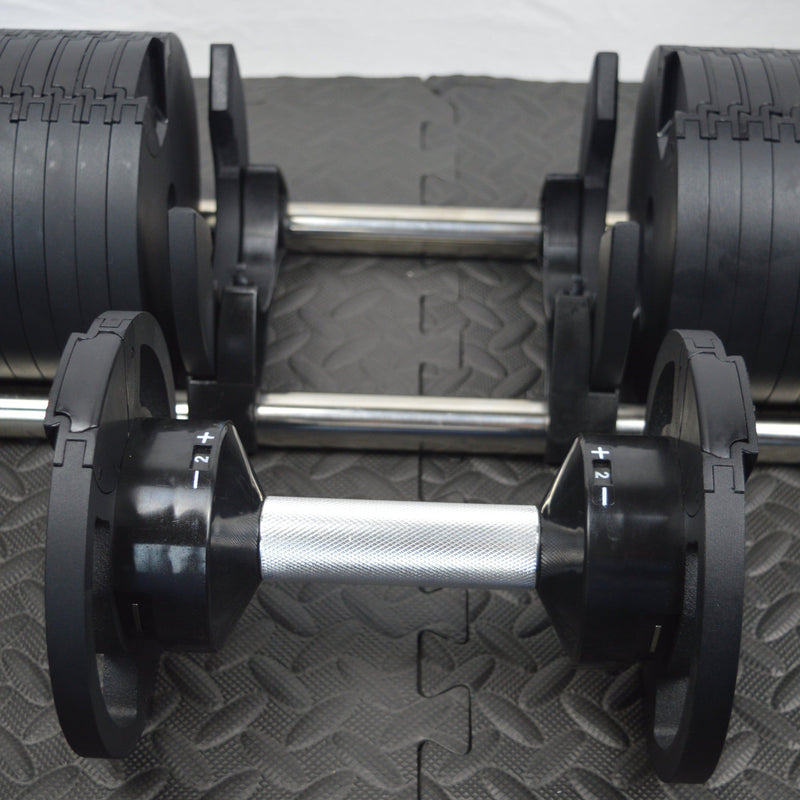 32kg Adjustable Dumbbell Pair 2kg Increments