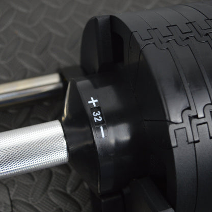 32kg Adjustable Dumbbell Pair 2kg Increments