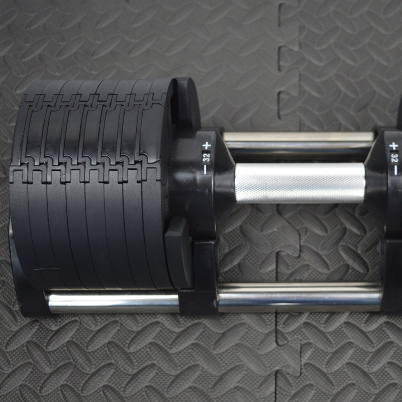 32kg Adjustable Dumbbell Pair 2kg Increments