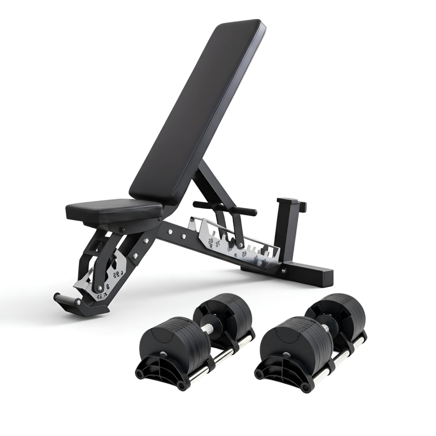 32kg Adjustable Dumbbell Pair 2kg Increments