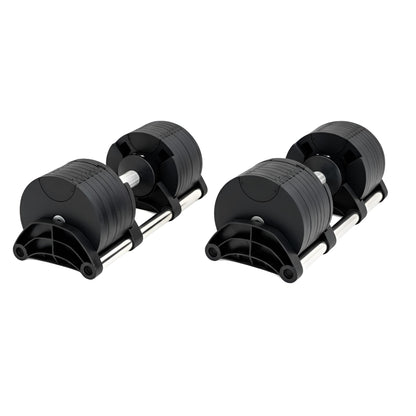 32kg Adjustable Dumbbell Pair 2kg Increments