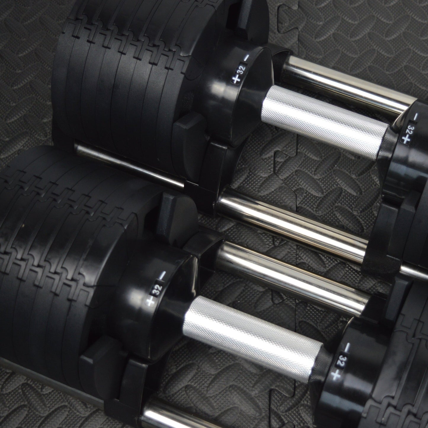 32kg Adjustable Dumbbell Pair 2kg Increments