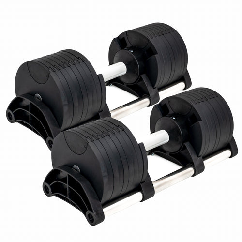 32kg Adjustable Dumbbell Pair 2kg Increments