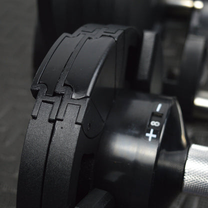 32kg Adjustable Dumbbell Pair 4kg Increments