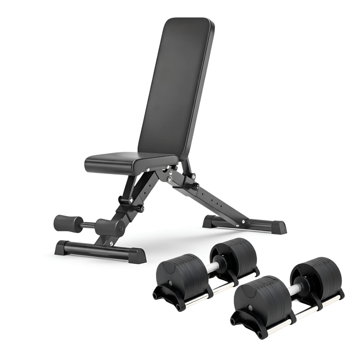 32kg Adjustable Dumbbell Pair 4kg Increments