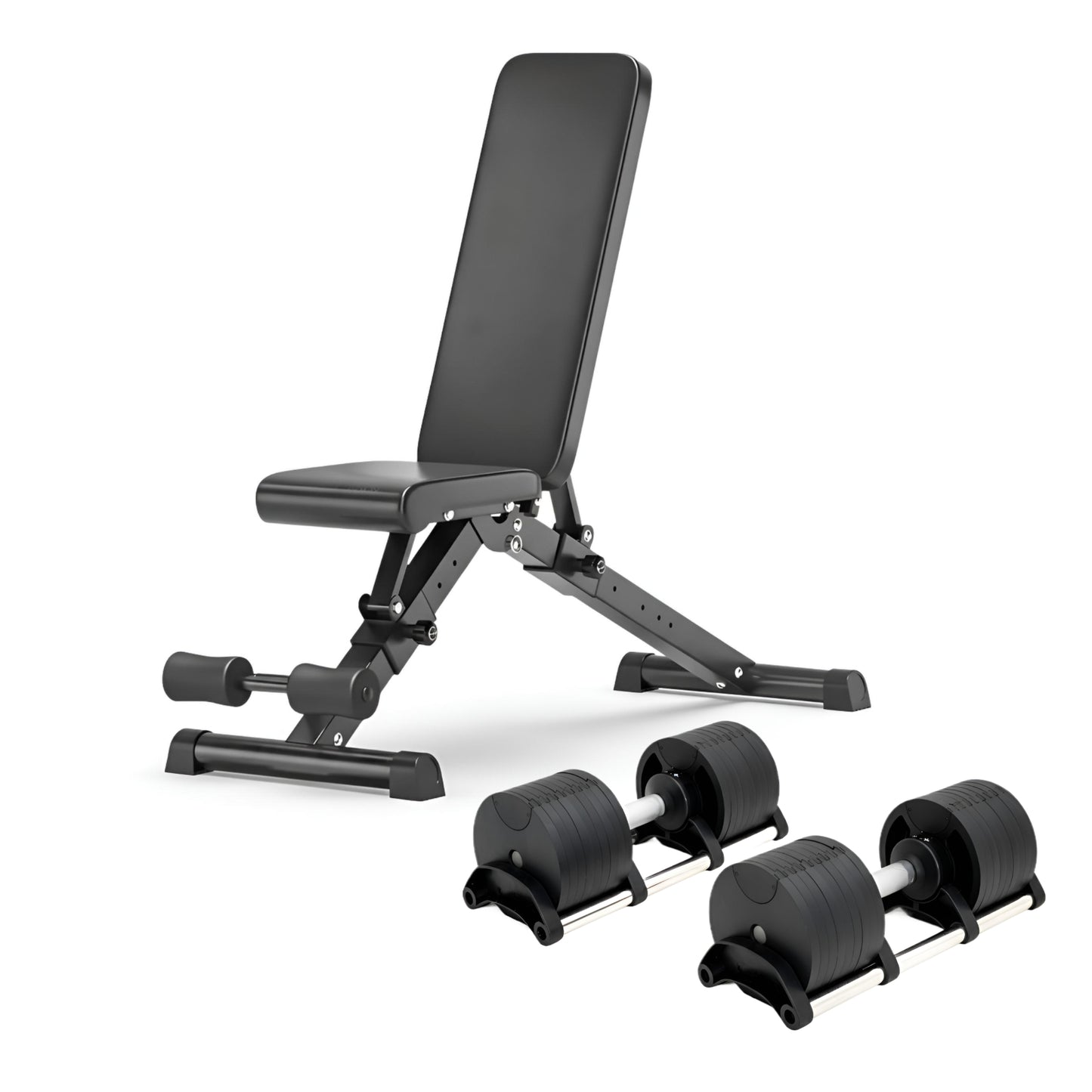 32kg Adjustable Dumbbell Pair 4kg Increments