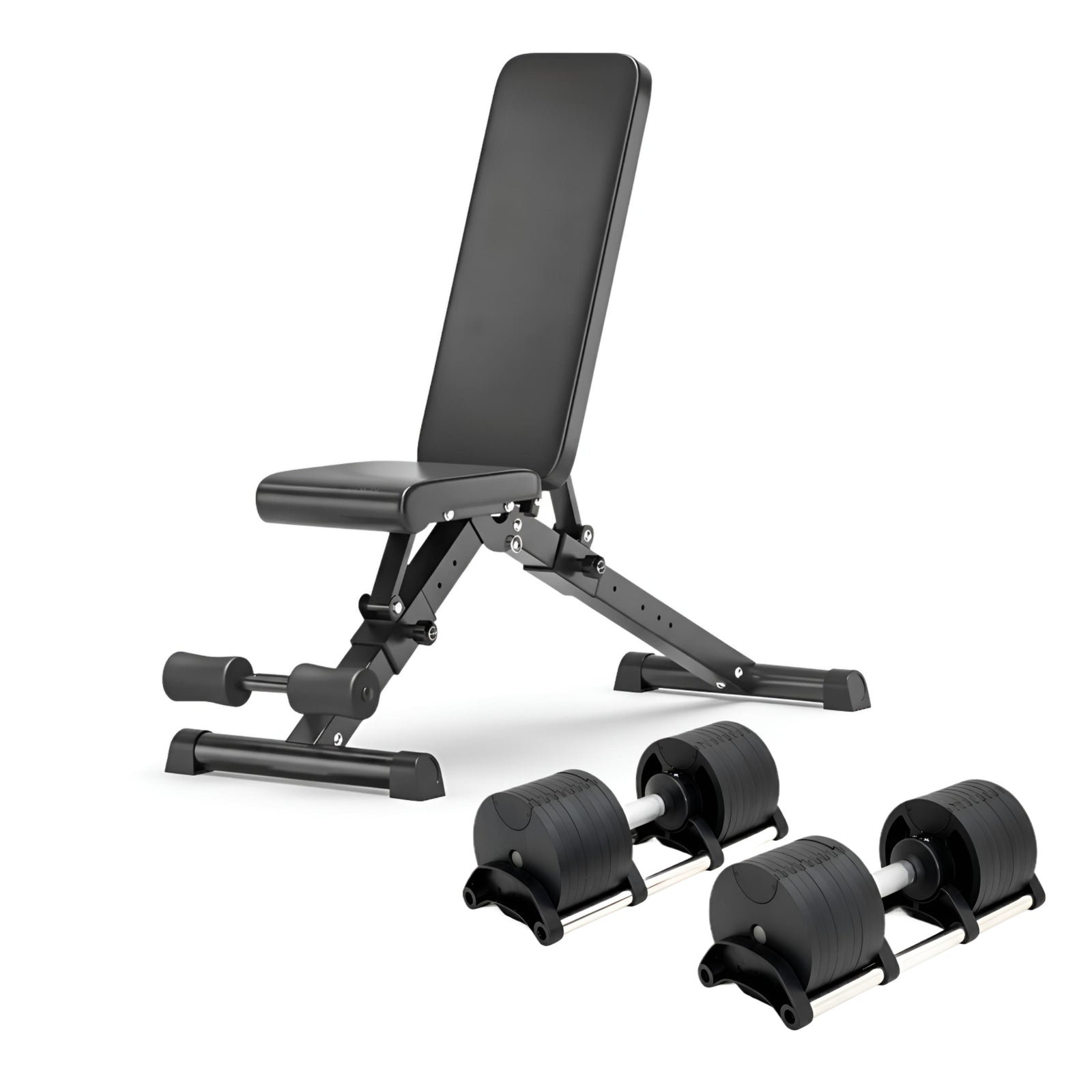 32kg Adjustable Dumbbell Pair 4kg Increments