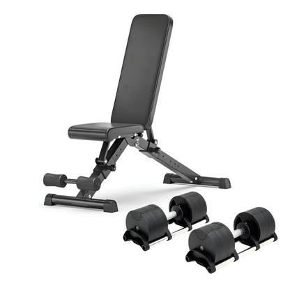 32kg Adjustable Dumbbell Pair 4kg Increments