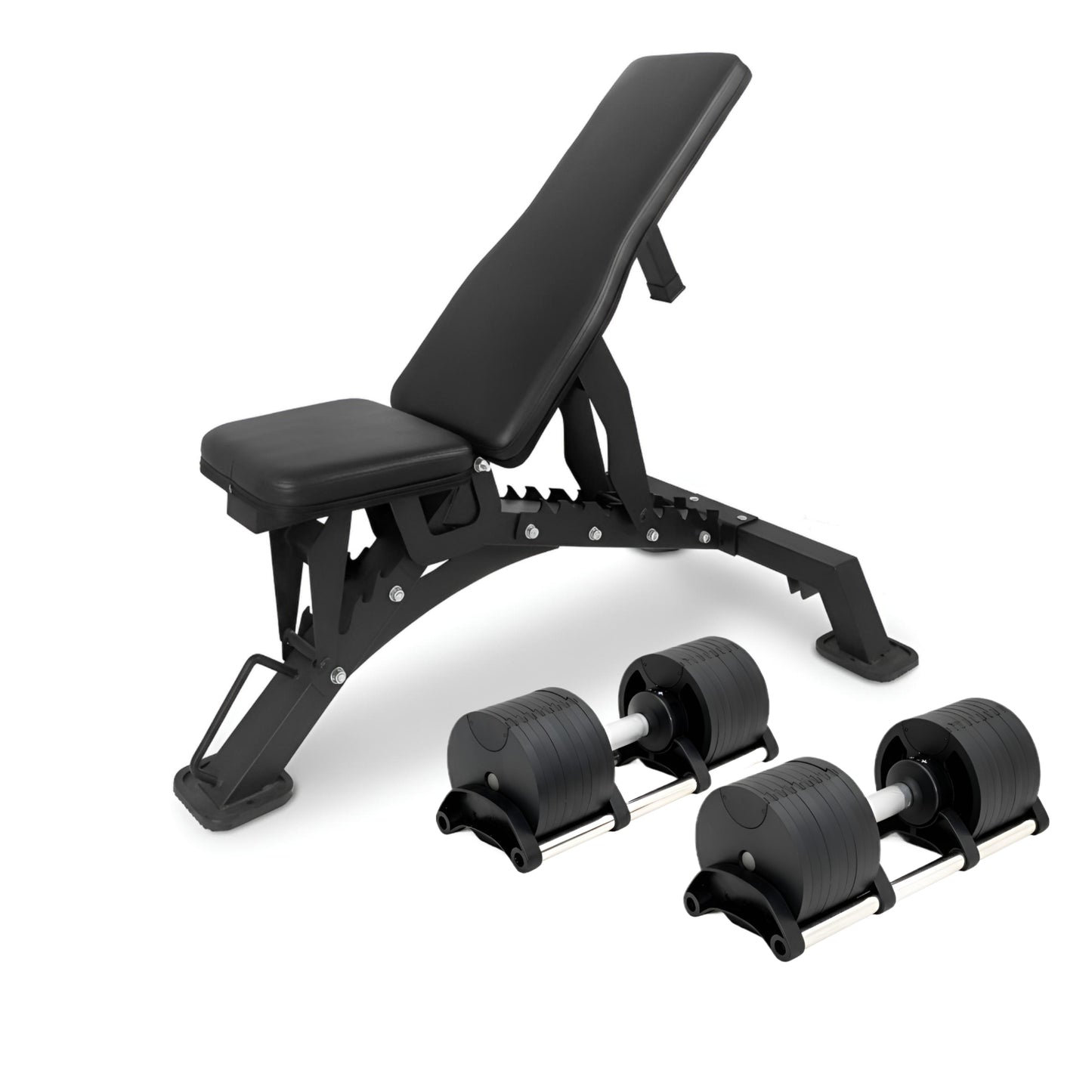 32kg Adjustable Dumbbell Pair 4kg Increments