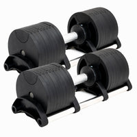 32kg Adjustable Dumbbell Pair 4kg Increments